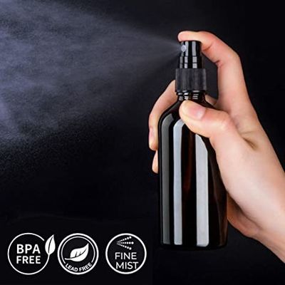 30ml 50ml 100ml Amber Glass Spray Bottles para la botella del espray de la niebla de los aceites esenciales