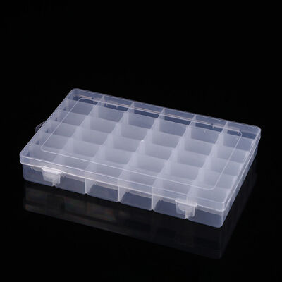 Joyería de Box For Storage del organizador del plástico transparente de 36 rejillas