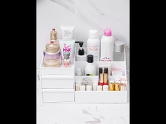 Partition Drawer Type Household Storage Container Desktop Cosmetic Storage Box 330g