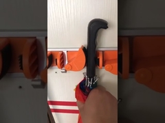 Wall Mounted Metal Broom And Mop Storage Rack Broom Mop Organizer For Pantry