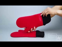 Heat Resistant Silicone Oven Mitts Pot Holders Sets For Baking