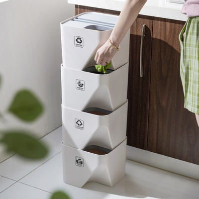 Compartimiento funcional multi separable nacional del cubo de basura para el hogar del hotel