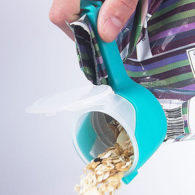 La cocina Chip Bag Food Storage Sealing acorta con vierte los canalones