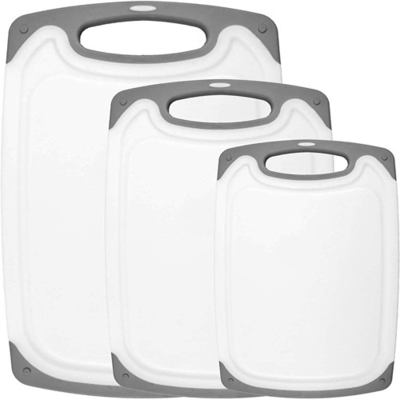 Tabla de cortar de Safe Plastic Kitchen del lavaplatos con las manijas del Fácil-apretón