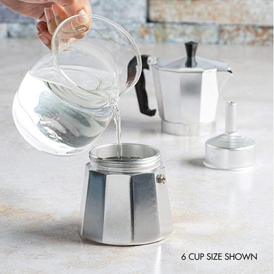 Fabricante de café del café express de Stovetop de la astilla Barista esencial Tools Stainless Steel