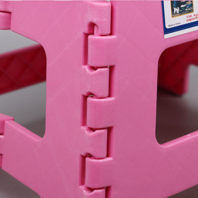 Taburete plegable plástico portátil multicolor plegable del paso para los niños y los adultos