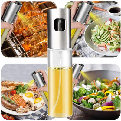 100ml transparente Olive Oil Spray Bottle Multifunction de cristal