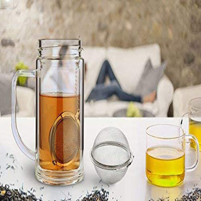 Plata 304 filtros de Mesh Tea Ball Tea Strainer del acero inoxidable para el té