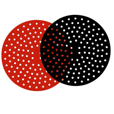 Sartén cuadrada reutilizable Mat Non Stick del aire del silicón los 21cm