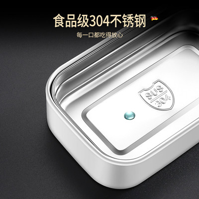 Caja bento para adultos de gran capacidad multicolor para el almuerzo