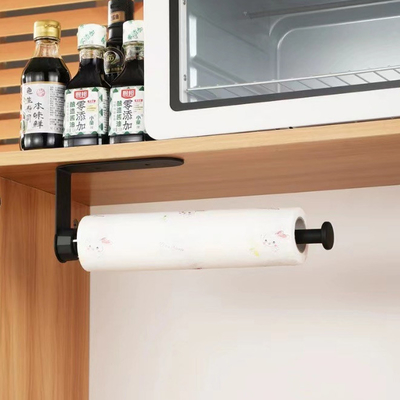 Soporte de tejido de acero inoxidable operable con una sola mano para cocina