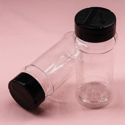 envases plásticos de la botella de la especia 100ml para almacenar fuentes a granel de la cocina