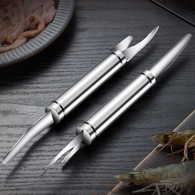 Herramienta material de acero inoxidable de Deveiner del camarón y ostra de Peeler que desvaina el cuchillo