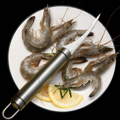 Herramienta material de acero inoxidable de Deveiner del camarón y ostra de Peeler que desvaina el cuchillo