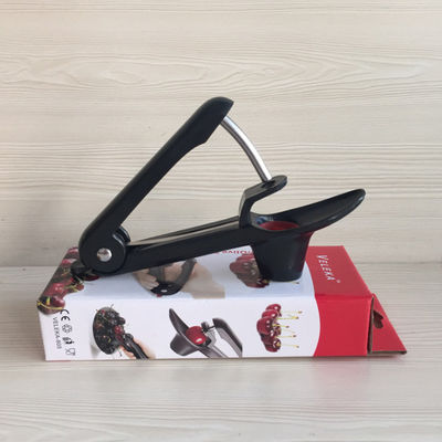 Herramienta de Olive Seed Cherry Pitter Remover con la taza del silicón de la categoría alimenticia