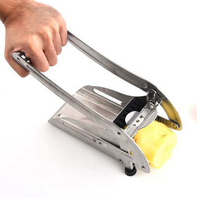 Cortador manual de acero inoxidable de la patata de la función multi con la manija cómoda