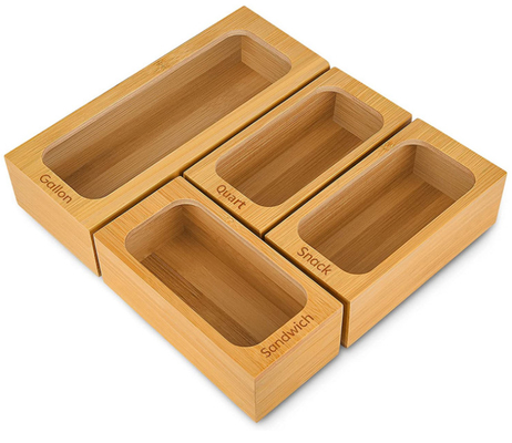 Bocado de For Gallon Quart del organizador del bolso del bocadillo del almacenamiento de la comida