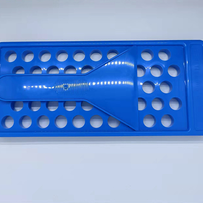 Protector labial cosmético de la espátula que llena los agujeros del tenedor 50 de Tray Tube