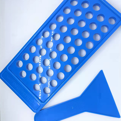 Protector labial cosmético de la espátula que llena los agujeros del tenedor 50 de Tray Tube