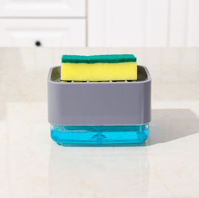 Carrito Soap Pump Dispenser de la esponja de la encimera de la cocina de la caja de la bomba del dispensador del jabón