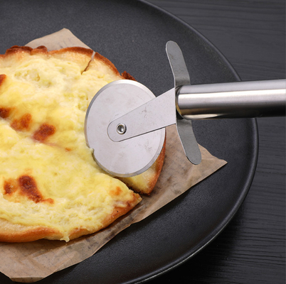 Herramientas que cuecen de acero inoxidables de la cocina del cuchillo de la rueda del cortador de la pizza