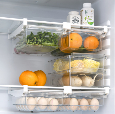 Almacenamiento de Box For Food del organizador del cajón del refrigerador de la legumbre de fruta