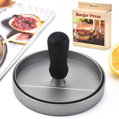 La prensa antiadherente Patty Maker Mold Burger Making de la hamburguesa equipa la prensa de aluminio caliente de la carne de la hamburguesa