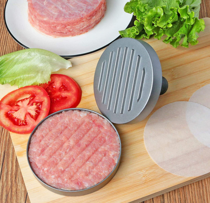 La prensa antiadherente Patty Maker Mold Burger Making de la hamburguesa equipa la prensa de aluminio caliente de la carne de la hamburguesa