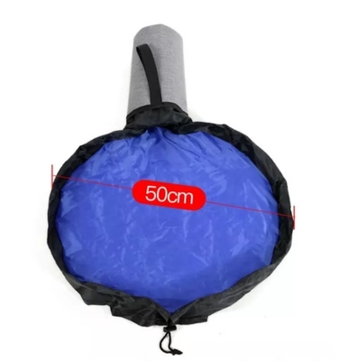 Juego Mat Drawstring Toy Storage Bag del contenedor de almacenamiento del hogar de los niños modificados para requisitos particulares