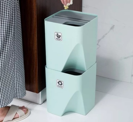 Cubo de basura modular separable plástico de la cocina para los desperdicios inútiles