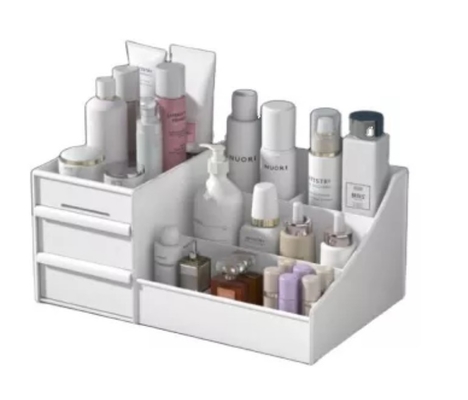 Almacenamiento cosmético de Multilayer Box For del organizador de escritorio plástico del maquillaje