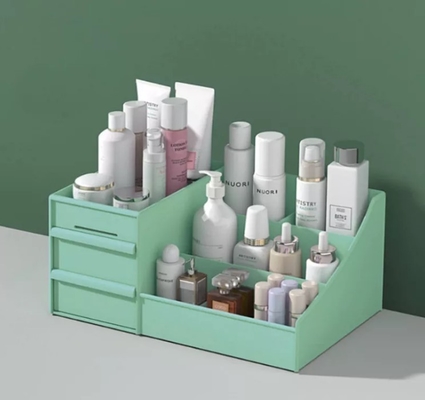 Almacenamiento cosmético de Multilayer Box For del organizador de escritorio plástico del maquillaje