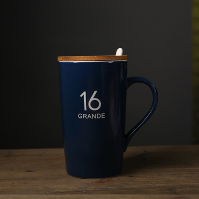 Tazas de consumición de encargo de cerámica con las tazas blancas de la sublimación 6oz de la cuchara