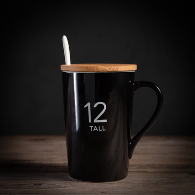 Tazas de consumición de encargo de cerámica con las tazas blancas de la sublimación 6oz de la cuchara