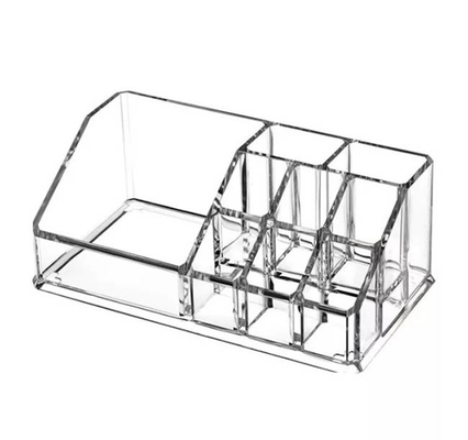Organizador de acrílico Box Lipstick Storage de los cosméticos del maquillaje
