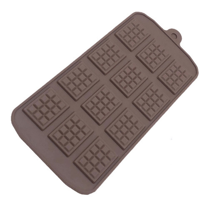 Moldes de la barra de la proteína y de energía del silicón de los moldes de la rotura-Aparte del chocolate del silicón