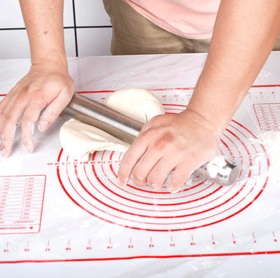 Pasteles Mat Non Stick Baking Mats del silicón con la estera del balanceo de la pasta de las medidas