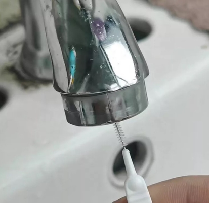 Manija plástica Mini Cleaning Brush del teléfono del agujero del mercado de la cabezal de ducha de los electrodomésticos
