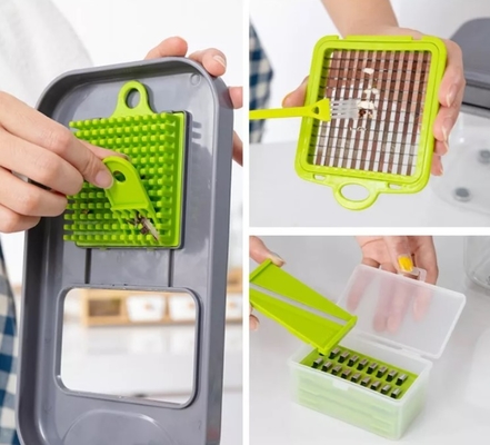 Sistema vegetal del cortador de Chopper Slicer Manual Vegetable Grater de la fruta de las herramientas de la cocina