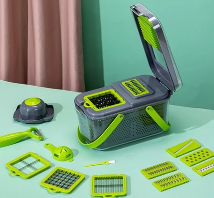 Sistema vegetal del cortador de Chopper Slicer Manual Vegetable Grater de la fruta de las herramientas de la cocina