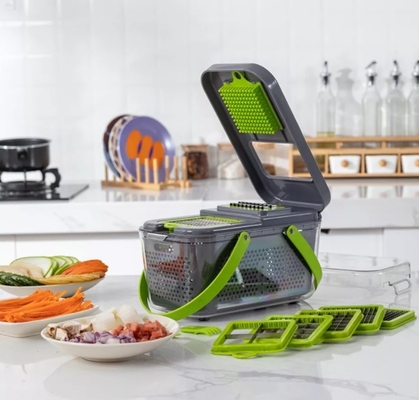 Sistema vegetal del cortador de Chopper Slicer Manual Vegetable Grater de la fruta de las herramientas de la cocina