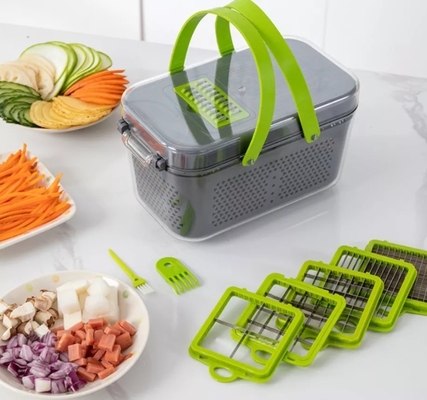 Sistema vegetal del cortador de Chopper Slicer Manual Vegetable Grater de la fruta de las herramientas de la cocina