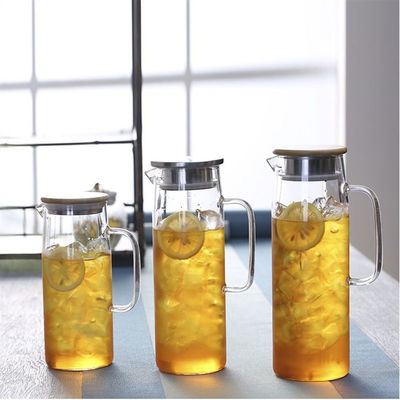 1L bebida a prueba de calor de cristal transparente Juice Cold Kettle Kitchen Tools