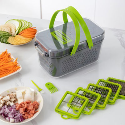 Cortador multifuncional Chopper Slicer vegetal de la cebolla de las PC de los accesorios 22 de la herramienta de la cocina
