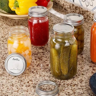 Tipo partido boca ancha regular de enlatado a granel de las tapas del tarro para Mason Jar
