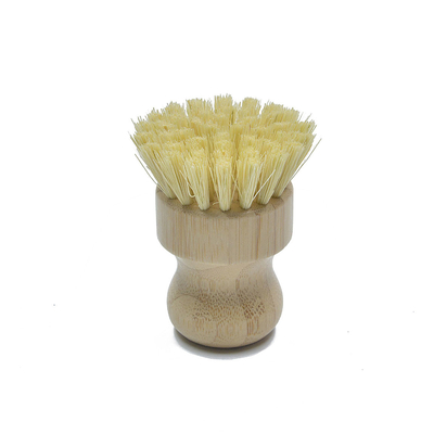 La cerda de madera del coco de la manija de la cocina del ODM cepilla el bulto para Pan Pot Cleaning