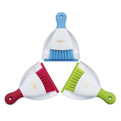 Mini Brush And Dustpan Set plástico de los niños para el piso Sofa Desk Keyboard And Car