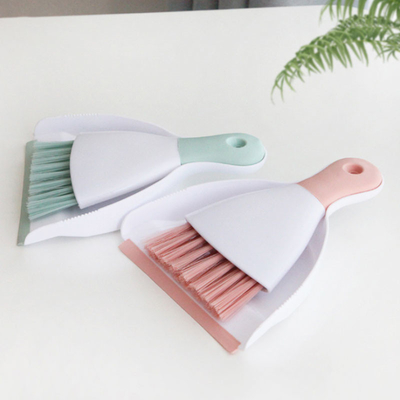 Mini Brush And Dustpan Set plástico de los niños para el piso Sofa Desk Keyboard And Car