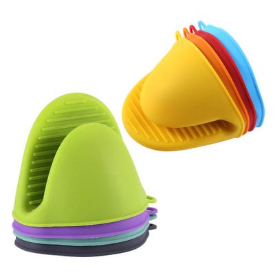 Silicón a prueba de calor Oven Pinch Mitts Potholder de las herramientas y de los accesorios de la BARBACOA para cocer