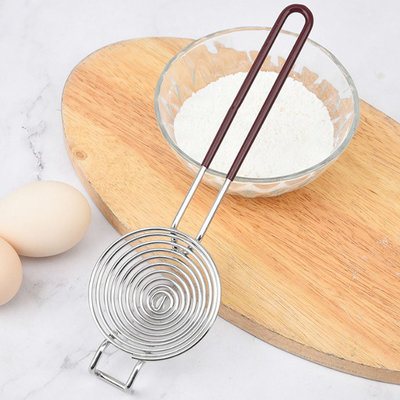 Herramienta blanca de acero inoxidable de la separación de la yema de huevo del separador del huevo de los electrodomésticos de la categoría alimenticia